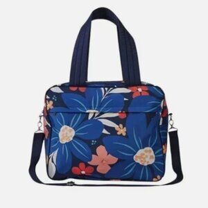 Thirty-One Voyager Tote Midnight Floral